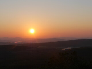 Summer Solstice, midsummer night in the north of Sweden