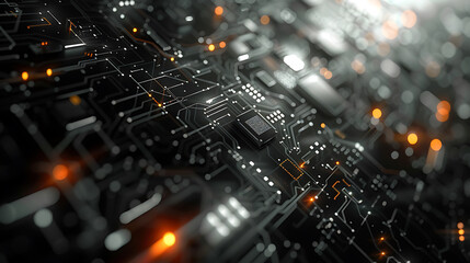 Obraz premium abstract technology background