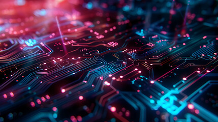 Fototapeta premium abstract technology background