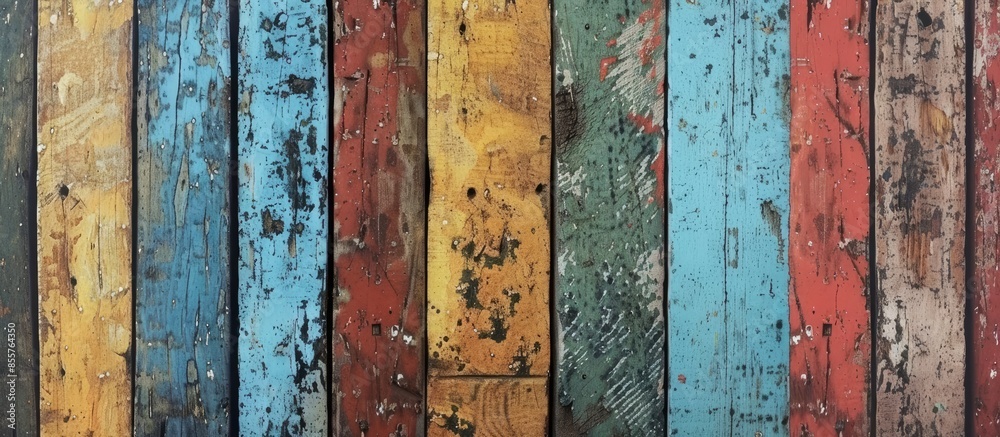 Poster abstract grunge old color wood texture background. with copy space image. place for adding text or d