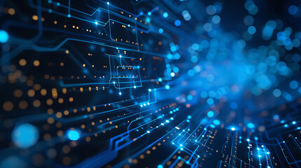 Obraz premium abstract technology background