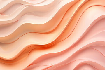 Obraz premium Beautiful texture surface neon wave, design natural abstract background