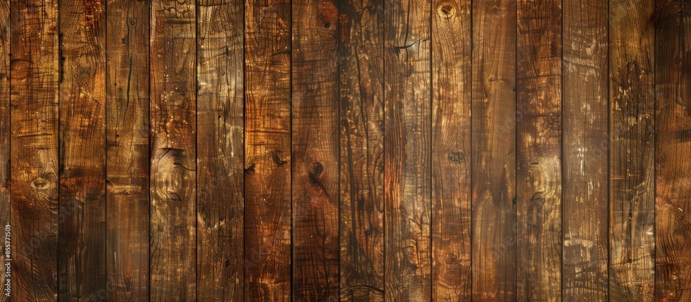 Poster wood brown background, wood texture background. with copy space image. place for adding text or desi