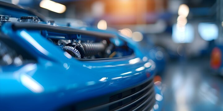 Mechanic checklist for inspecting and maintaining car engines in an auto shop. Concept Spark plugs, Air filter, Oil levels, Coolant levels, Battery voltage