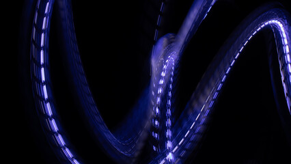 Digital Wallpaper Gaming Streaming Background Futuristic Abstract Neon Overlay Effect