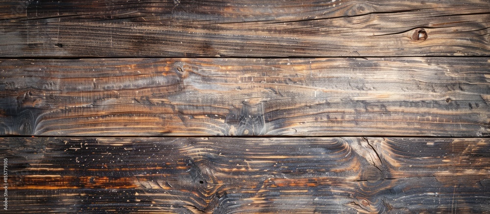 Poster  old wooden background. with copy space image. Place for adding text or design