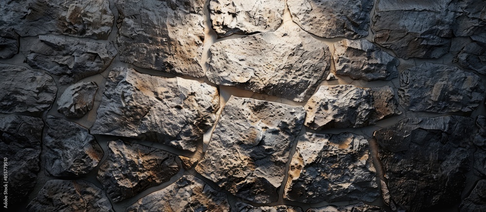 Aufkleber stone wall and stone texture for background for designer. with copy space image. Place for adding text or design