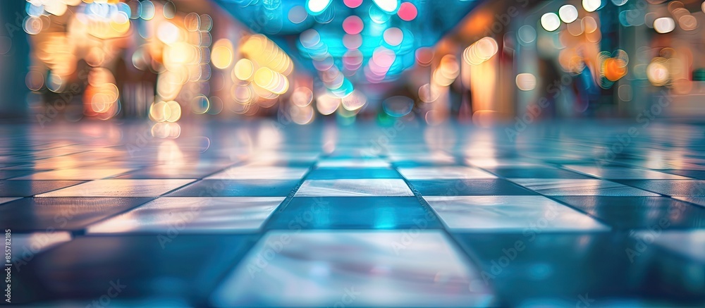 Aufkleber floor Background. modern texture floor interior Defocused Background abstract. Blurred Bokeh. with copy space image. Place for adding text or design