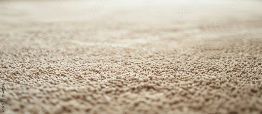 Aufkleber Background picture of a soft beige carpet. with copy space image. Place for adding text or design