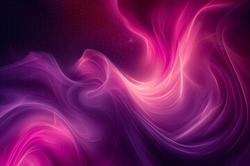 Obraz premium Colorful abstract wallpaper inspired by the Northern Lights, swirling & mesmerizing patterns of vibrant colors spread across the sky. Aurora Borealis Whispers abstract wallpaper concept banner design