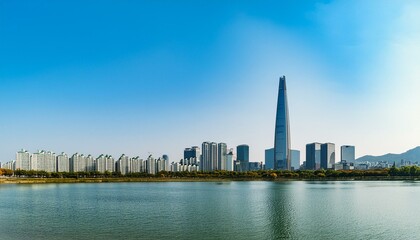 Fototapeta premium woman shopping in supermarket