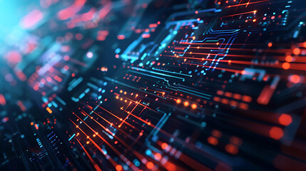 Fototapeta premium technology background
