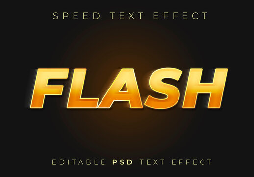 Speed Text Effect