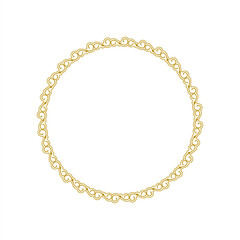 circular border frame decorat...