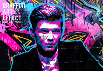 Graffiti Art Effect with Generative AI 