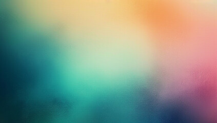 Obraz premium Abstract blurred background with grainy gradient colors and noise texture.