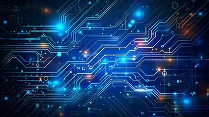 Fototapeta premium technology background