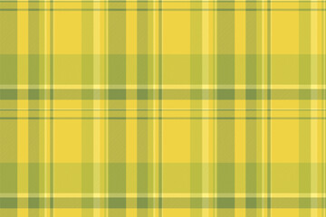 Vector check plaid of background textile tartan with a fabric texture pattern seamless.