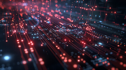 Obraz premium abstract technology background