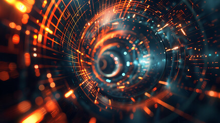 Obraz premium abstract technology background