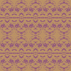 Old wallpaper on the wall.