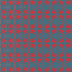 Blue and white watercolor ornament painted with watercolor on paper.