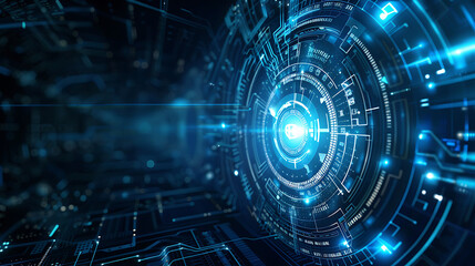 Fototapeta premium abstract technology background