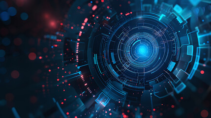 Fototapeta premium technology background