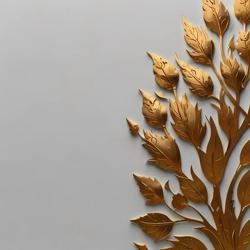 Achtergrond 3 van de rozet. Achtergrond die van gouden rozet op het wit wordt gemaakt. Illustratie die op computer wordt gemaakt.
