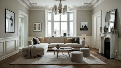 Fototapeta premium modern living room