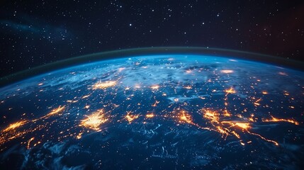 Obraz premium Global internet connection application technology for business and digital marketing 