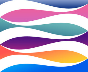 Obraz premium Background beautiful colorfull gradient abstract wallpaper hd best quality hyper realistic colorful image. Perfect for digital devices and interiors.