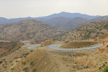 landscape in the mountains