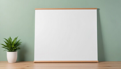 Mock Up White Board Background