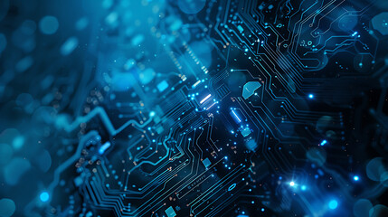 Fototapeta premium technology and business background