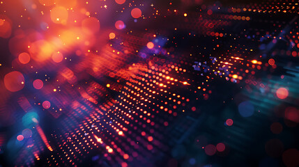 Obraz premium technology background