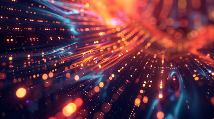 Fototapeta premium technology background