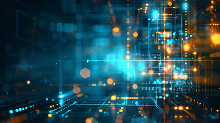 Fototapeta premium technology background