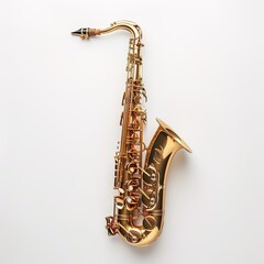 Obraz premium saxophone in plain background