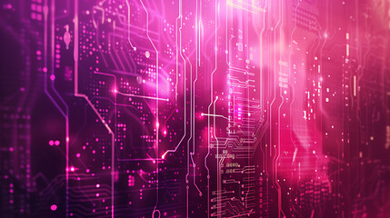 Obraz premium abstract technology background