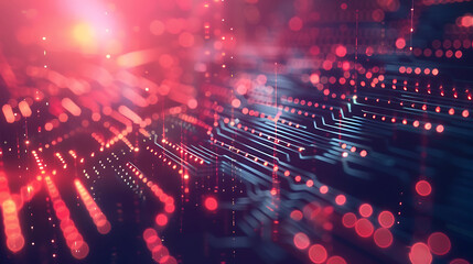 Obraz premium abstract technology background