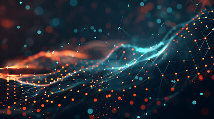 Obraz premium abstract technology background