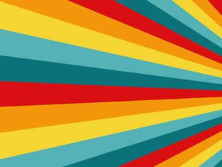 Vintage retro banner background. Colorful wallpaper. Vector illustration. party background.