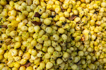 Mahua flower is edible and is a food item for tribals. They use it to make syrup for medicinal...