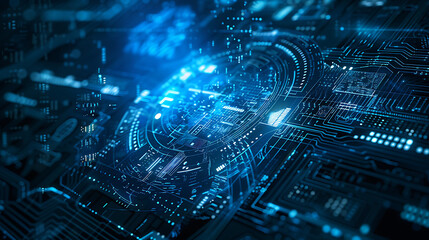 Fototapeta premium technology background