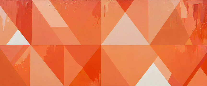 abstract and contemporary illustration with geometric shapes and patterns