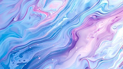 Fototapeta premium Abstract fluid art Fluid art background with a blank area for text, ideal for creative industries and visually appealing business templates
