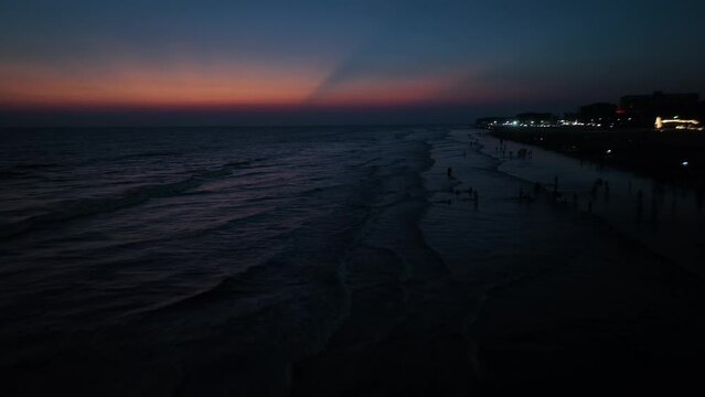Spectacular Sunset Over Cox's Bazar - World's Largest Sea Beach