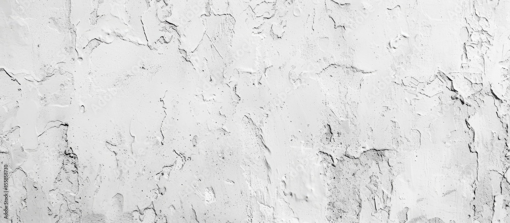 Wall mural white old cement wall concrete backgrounds texture. with copy space image. place for adding text or 