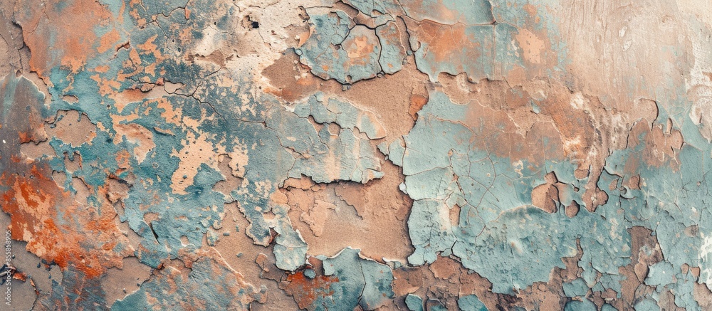 Poster stone grunge texture for background. a dirty not perfect old wall with cracks and peeling paint. wit